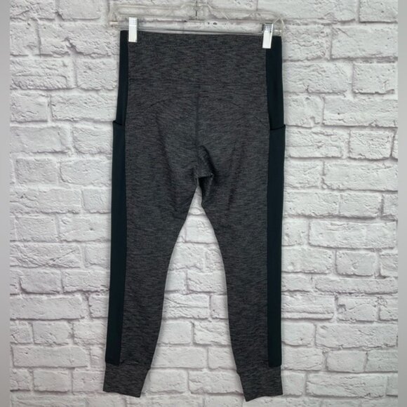 Athleta Gray High Waist Leggings with Pockets Size Small - Picture 2 of 6